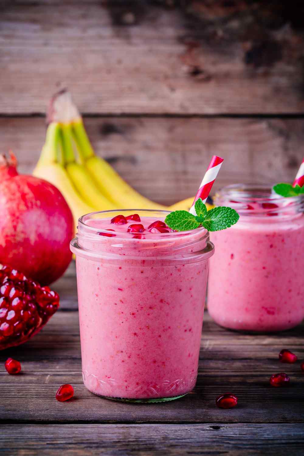 Rezept für Smoothie mit Granatapfel Rezept für Smoothie mit Granatapfel