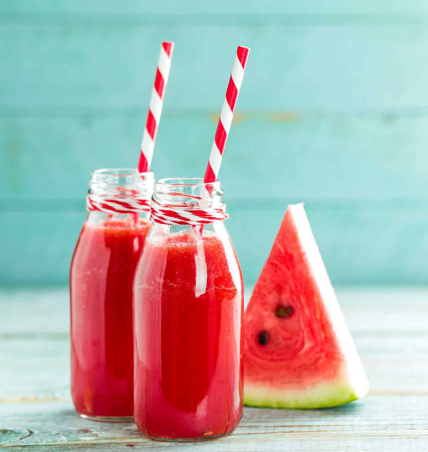 Wassermelone Erdbeer Smoothie