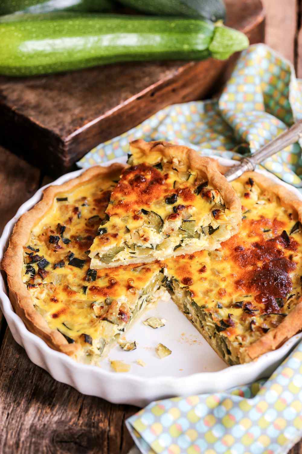 Quiche mit Zucchini